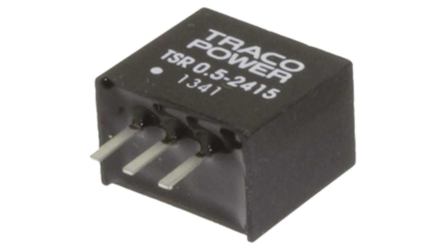 TRACOPOWER TSR 0.5 Schaltregler, Eingang 4.75 → 32V dc / Ausgang 1.5V dc, 1 Ausg., 500mA, Durchsteckmontage