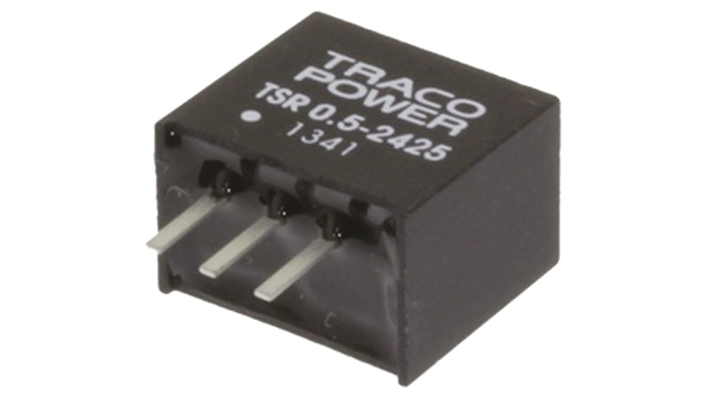 TRACOPOWER TSR 0.5 Schaltregler, Eingang 4.75 → 32V dc / Ausgang 2.5V dc, 1 Ausg., 500mA, Durchsteckmontage
