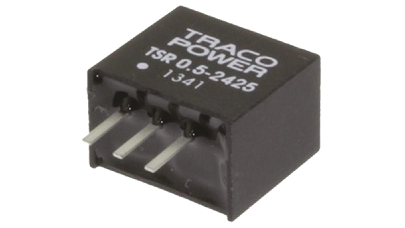 Regulator przełączający, Uwe 18 → 32V dc, Uwy 15V dc, Iwy 500mA, TRACOPOWER, TSR 0.5