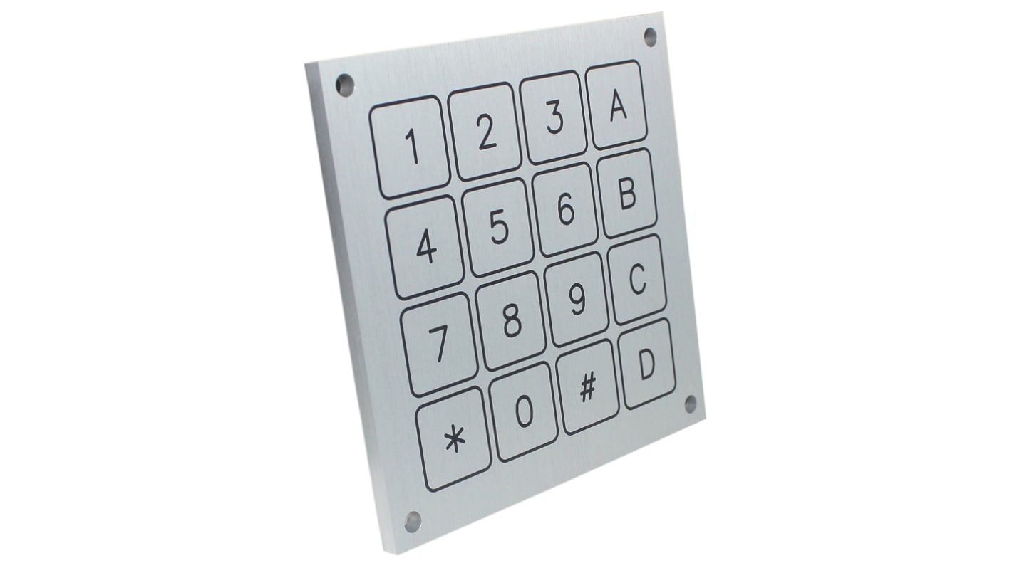 CAMDENBOSS IP68 16 Key Aluminium Keypad