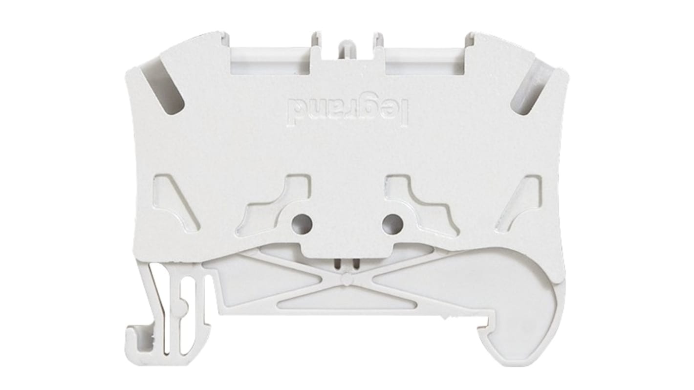 Legrand 0 372 61 372 Series Grey, 4mm², Spring Clamp Termination