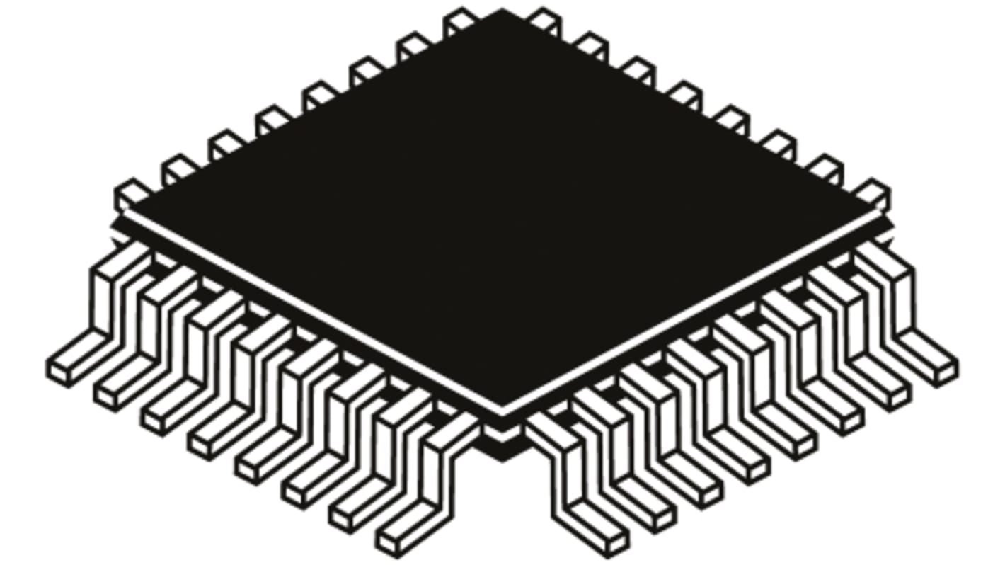 Microcontrolador NXP MKE02Z64VLC2, núcleo ARM Cortex M0+ de 32bit, RAM 4 kB, 20MHZ, LQFP de 32 pines