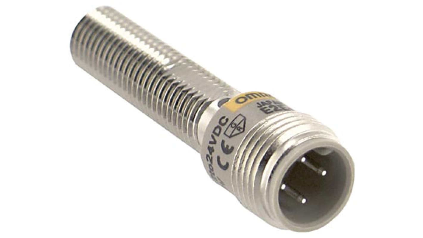 Rs-Online Sensore di prossimità Cilindro filettato Omron M8 rilevamento 2 mm 12 → 24 V c.c