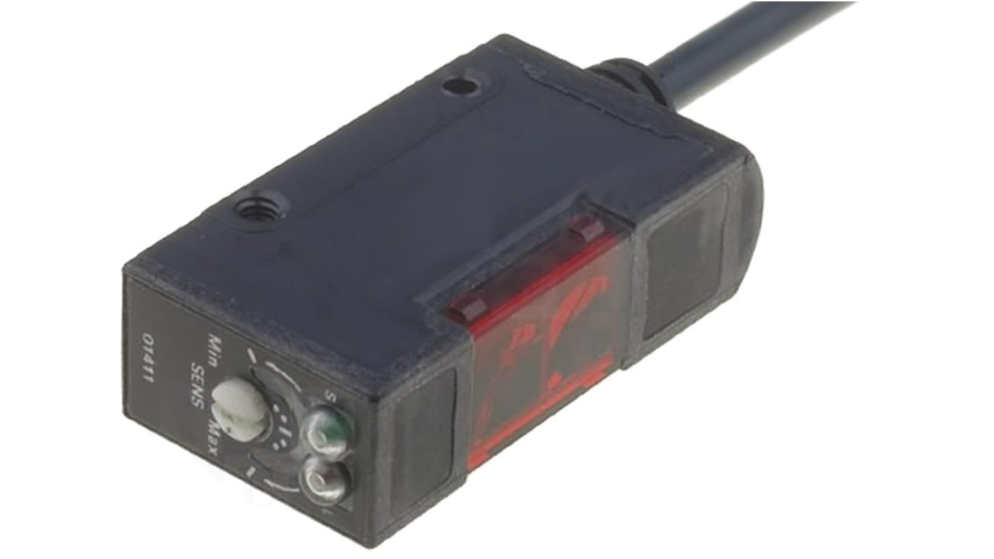 Rs-Online Sensore fotoelettrico Rettangolare Omron a diffusione rilevamento 10 mm → 200 mm uscita PNP