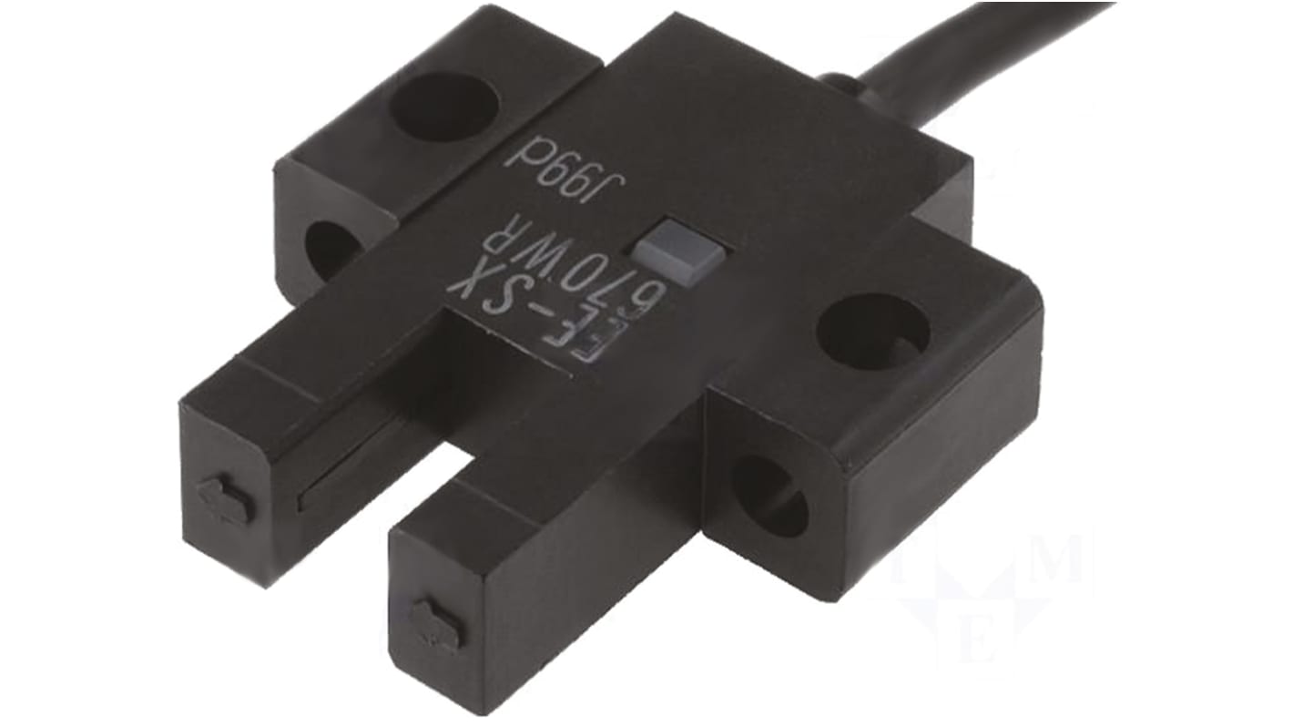 Rs-Online Sensore fotoelettrico a forcella Omron a fascio diretto rilevamento 5 mm uscita NPN