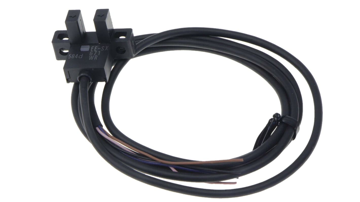 Rs-Online Sensore fotoelettrico a forcella Omron a fascio diretto rilevamento 5 mm uscita NPN