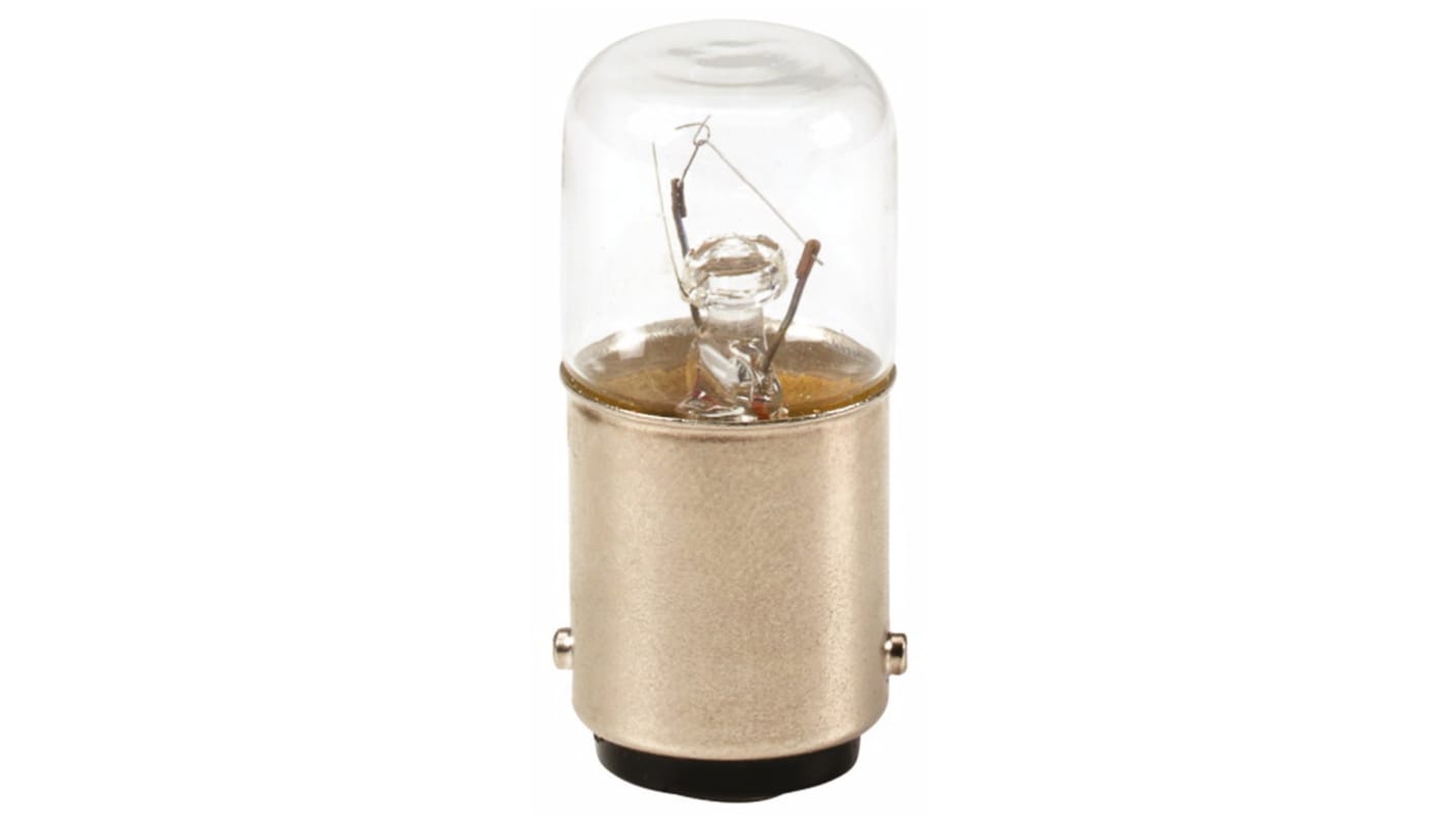 Eaton Glühlampe 12 V, BA15d Sockel Klar, Glaskolben, 13 x 35 mm (Durchmesser), Glühlampe