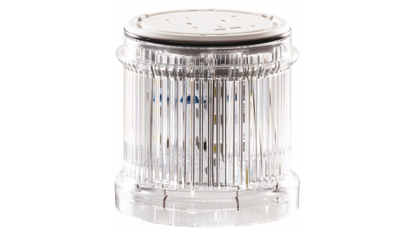 Eaton White Steady Effect Beacon Unit, 24 V ac/dc, LED Bulb, AC, DC, IP66
