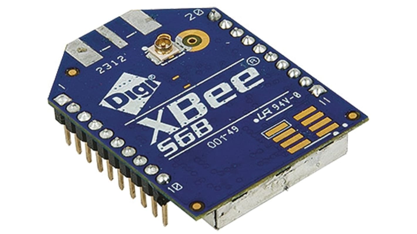 Moduł WiFi XB2B-WFUT-001, 802.11b/g/n, WEP, WPA2-PSK, WPA-PSK, SPI, UART, 3.14 to 3.46V, Digi International