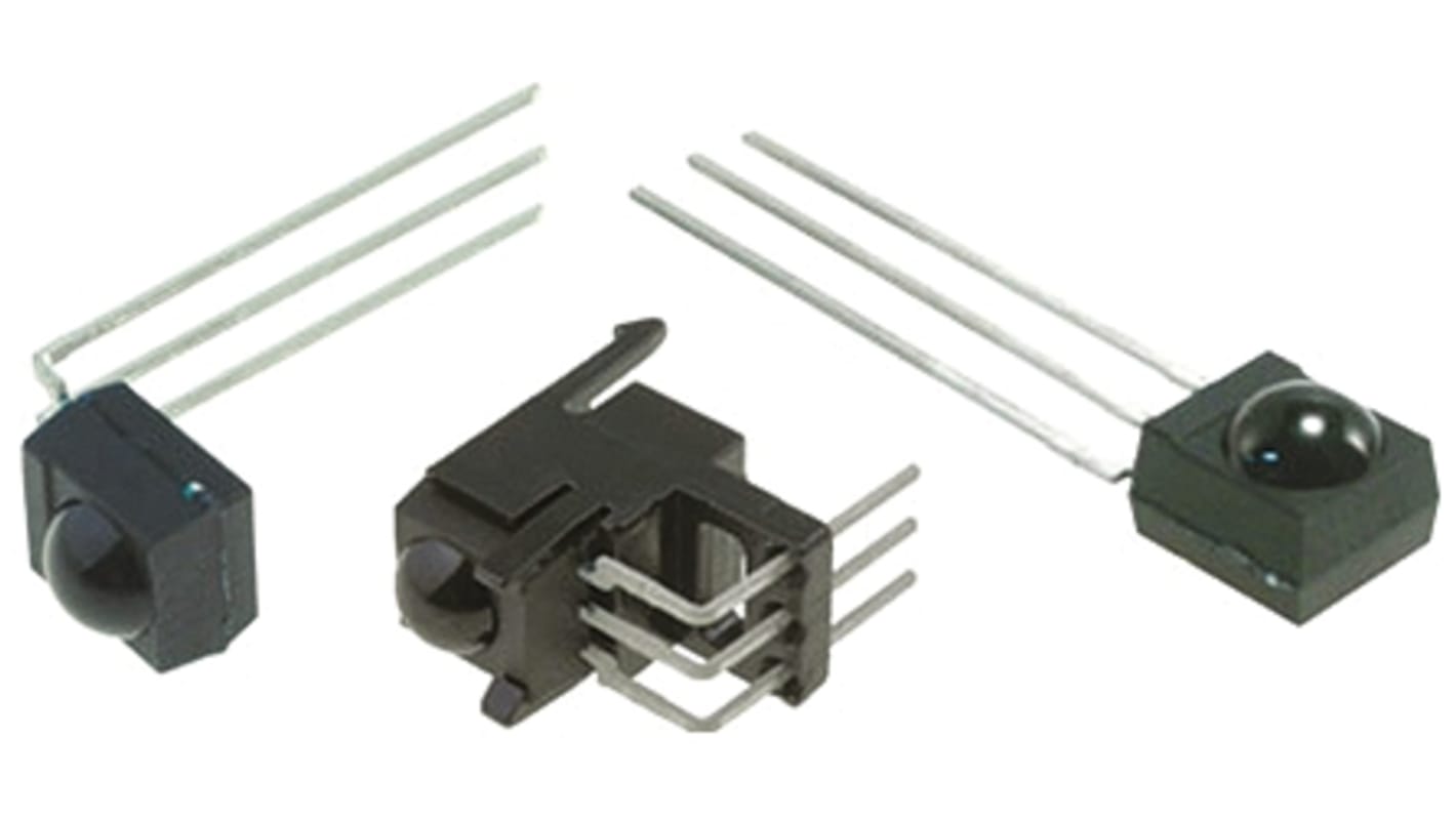 Vishay TSOP32338SS1V, 38kHz IR Receiver ±45 °, 45m Range, 2.5 V - 5.5V, Through Hole, 6 x 5.6 x 6.95mm