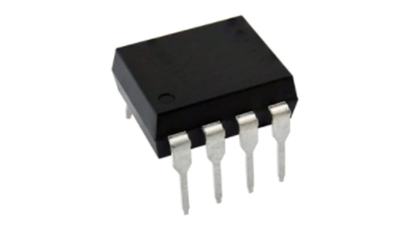 Broadcom HCPL THT Optokoppler AC-In / Transistor-Out, 8-Pin DIP, Isolation 3,75 kV eff