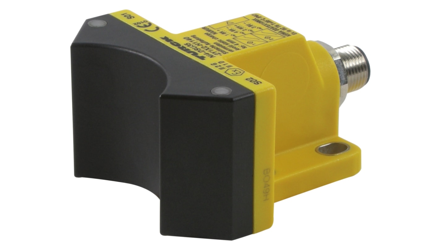 Turck Inductive Block-Style Proximity Sensor, M12 x 1, 4 mm Detection, NAMUR Output, 8.2 V dc, IP67