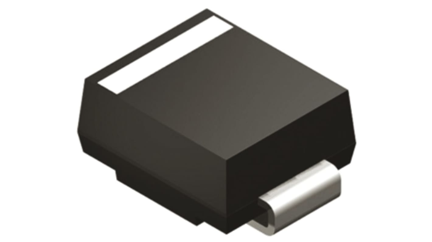 Diodo TVS Vishay, Unidirezionale, , SMD, bloccaggio 209V, breakdown 144V, DO-214AA (SMB)