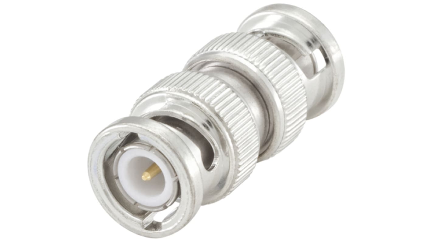 RF adapter Egyenes, 50Ω, Férfi → Férfi, 10GHz Normál