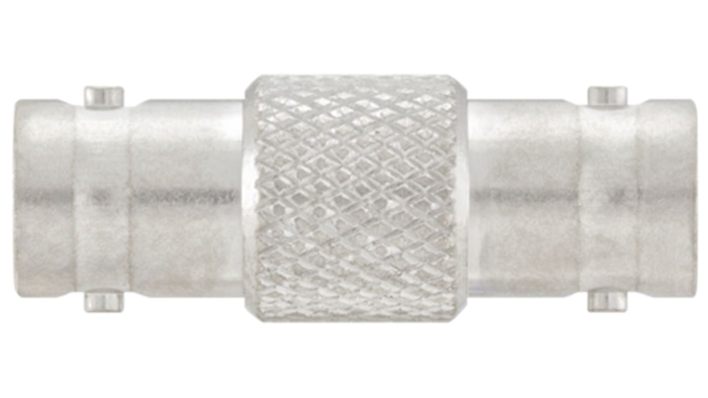 Rosenberger HF Adapter, BNC - BNC, 75Ω, Weiblich - Weiblich, Gerade, 4GHz Normal