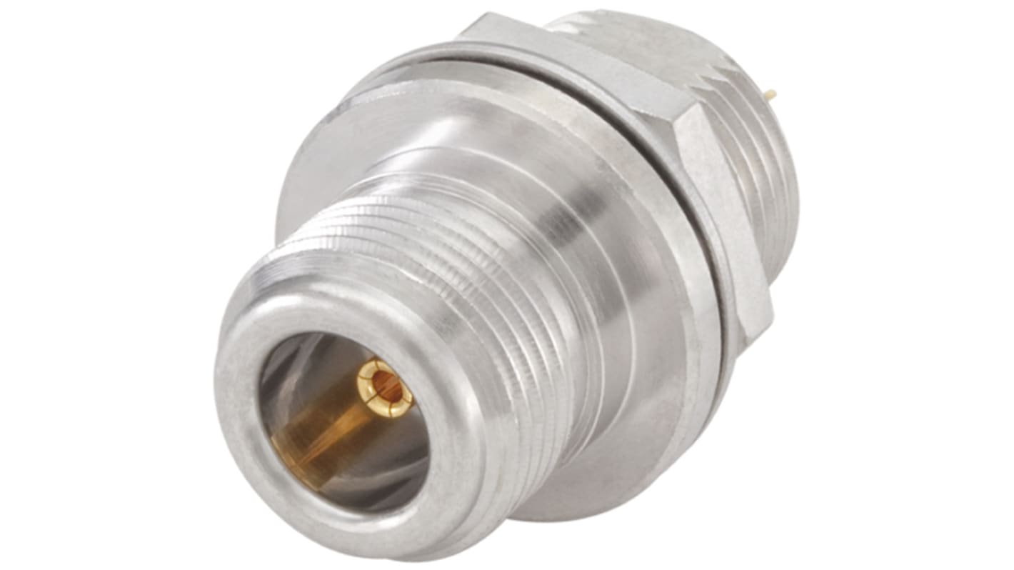 Rosenberger, Jack Panel Mount N Connector, 50Ω, Solder Termination, Straight Body