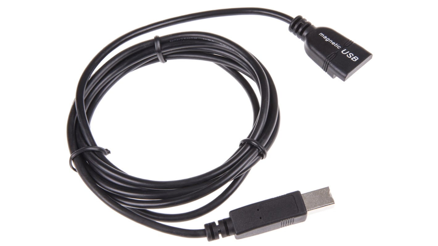 Rosenberger USB-Kabel, 0.8m Schwarz