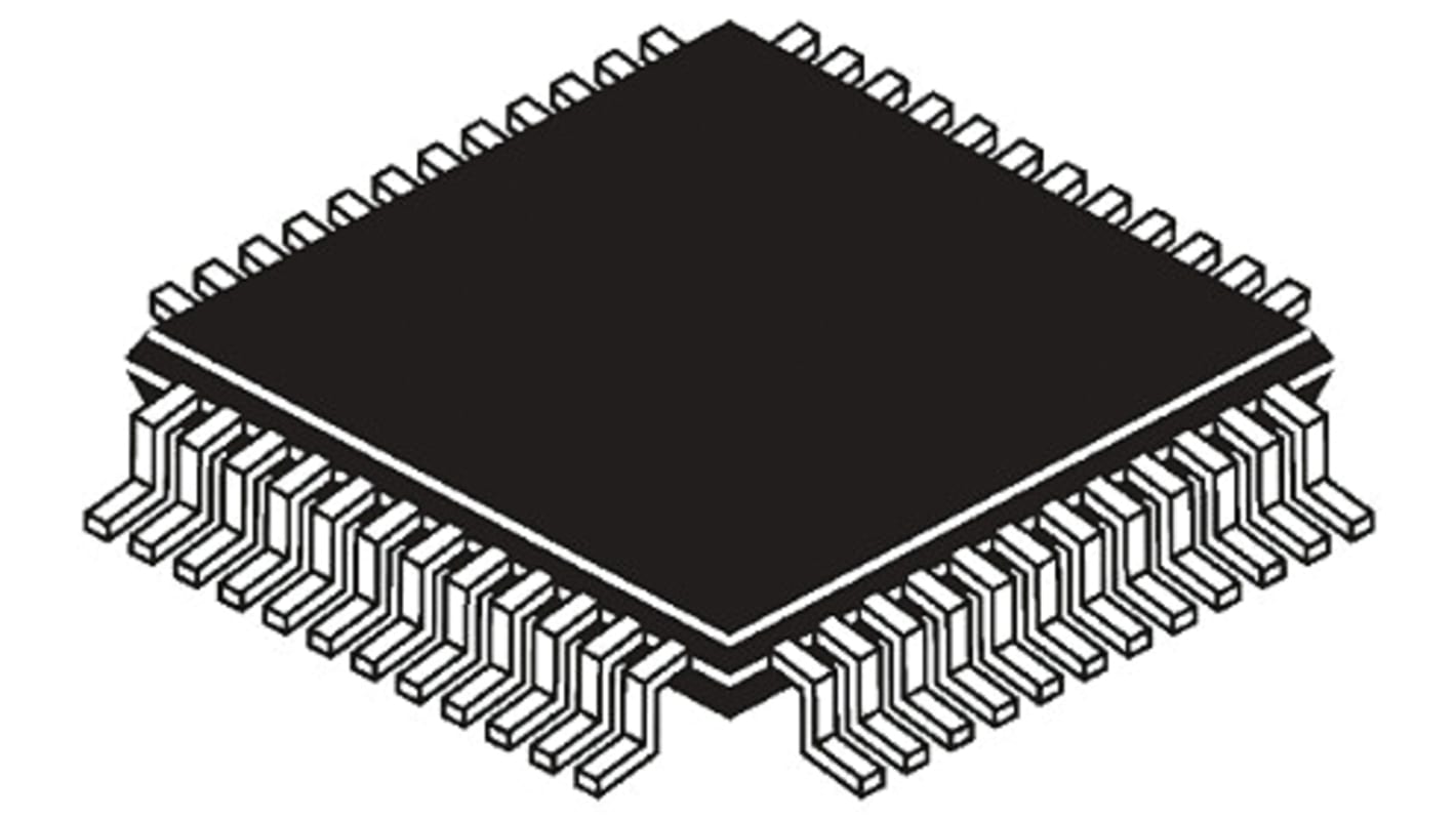 Silicon Labs C8051F384-GQ, 8bit 8051 Microcontroller, C8051F, 48MHz, 64 kB Flash, 48-Pin TQFP