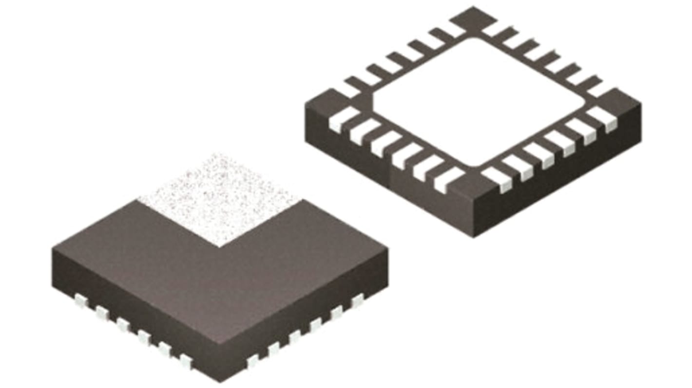 Silicon Labs USB 控制器芯片, 支持USB 到双路 UART, 1个收发器, 24针, 2Mbps, 贴片安装, QFN, 4 x 4 x 0.75mm