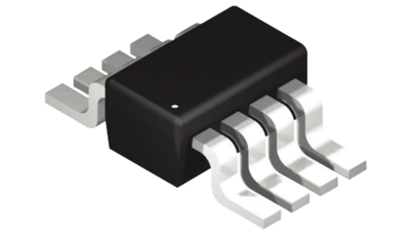 Potenziometro digitale Analog Devices, I2C, seriale a 2 fili, 5kΩ, Lineare, 1 canale, SOT-23