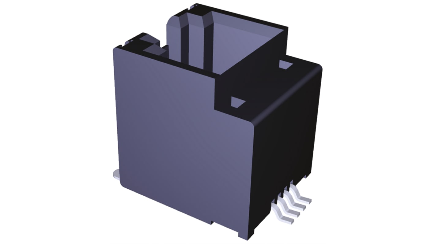 Connettore RJ11 Femmina Molex Cat3, 6P4C vie, Montaggio superficiale