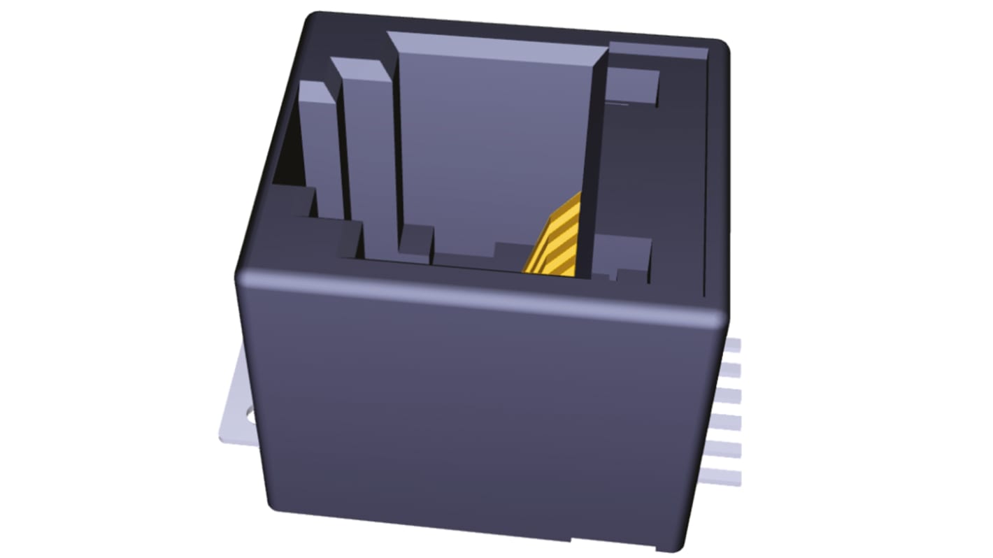Molex Modular Plugs - Jacks Series Female RJ12 Connector, Surface Mount, Cat3 Straight 6P6C -Way