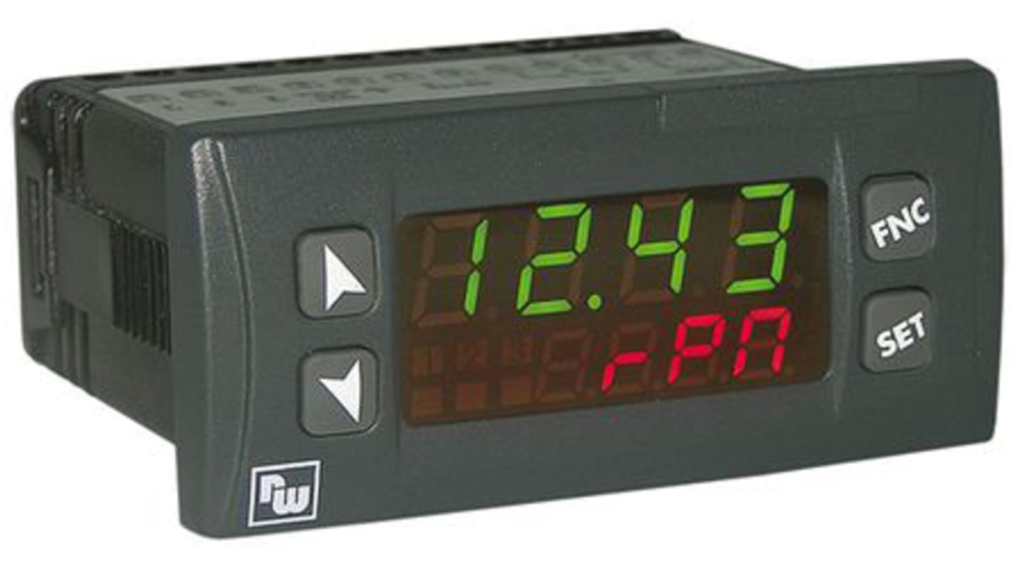 Rs-Online Contatore tachimetro Wachendorff 100kHz display LED 8 cifre 24 → 230 V c.a./c.c