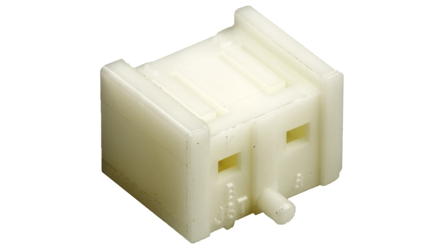 JST, SDN Male Connector Housing, 3.96mm Pitch, 2 Way, 1 Row