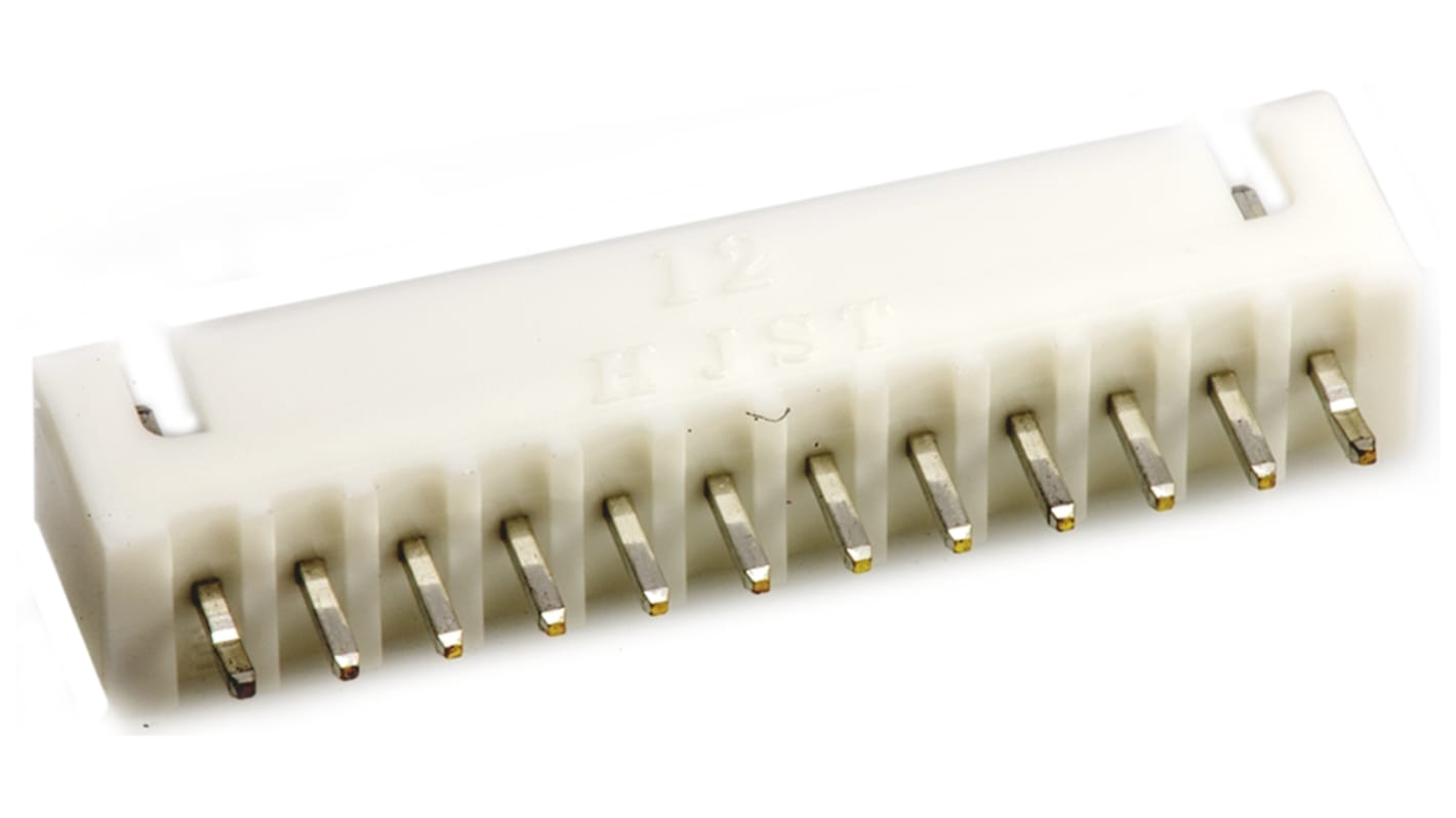 Wtyk PCB 12-pinowe raster: 2.5mm -rzędowe JST Przewlekany 3.0A 250.0 V.