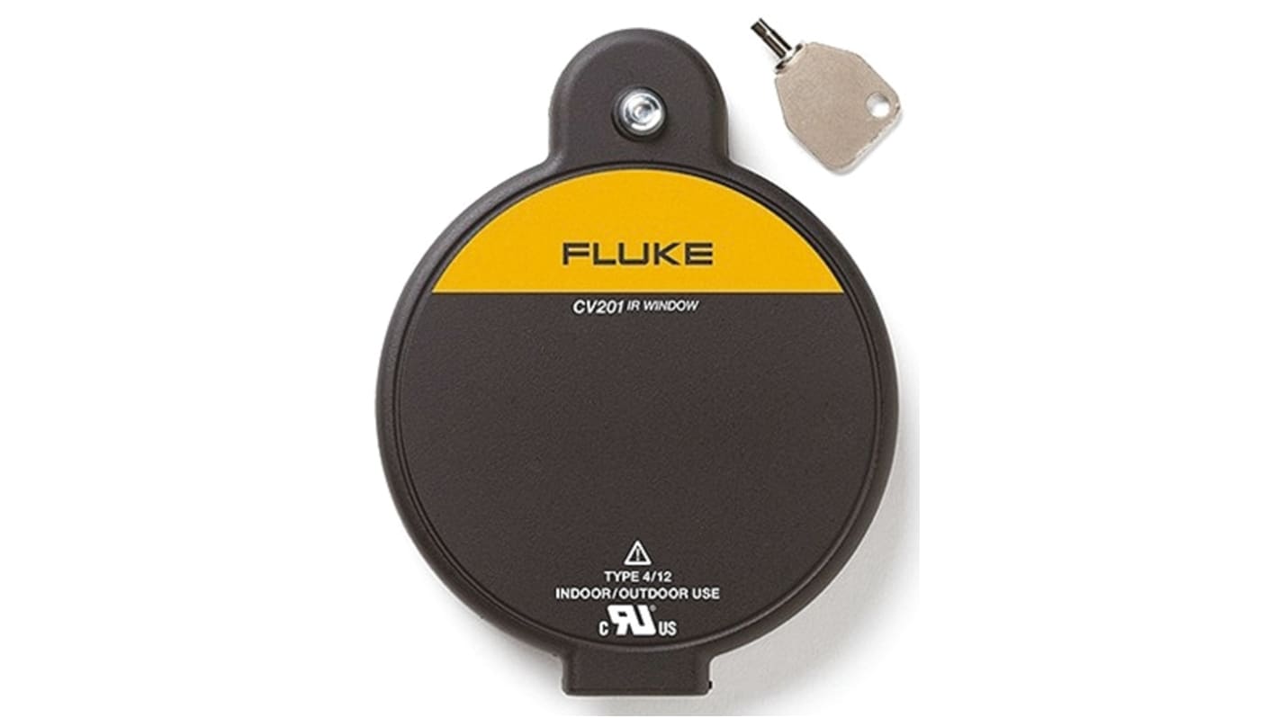 Fluke Aluminium, Zinc Inspection Window for Use with NEMA 12 Enclosure, NEMA 4 Enclosure, 83 x 16.2 x 112.9mm