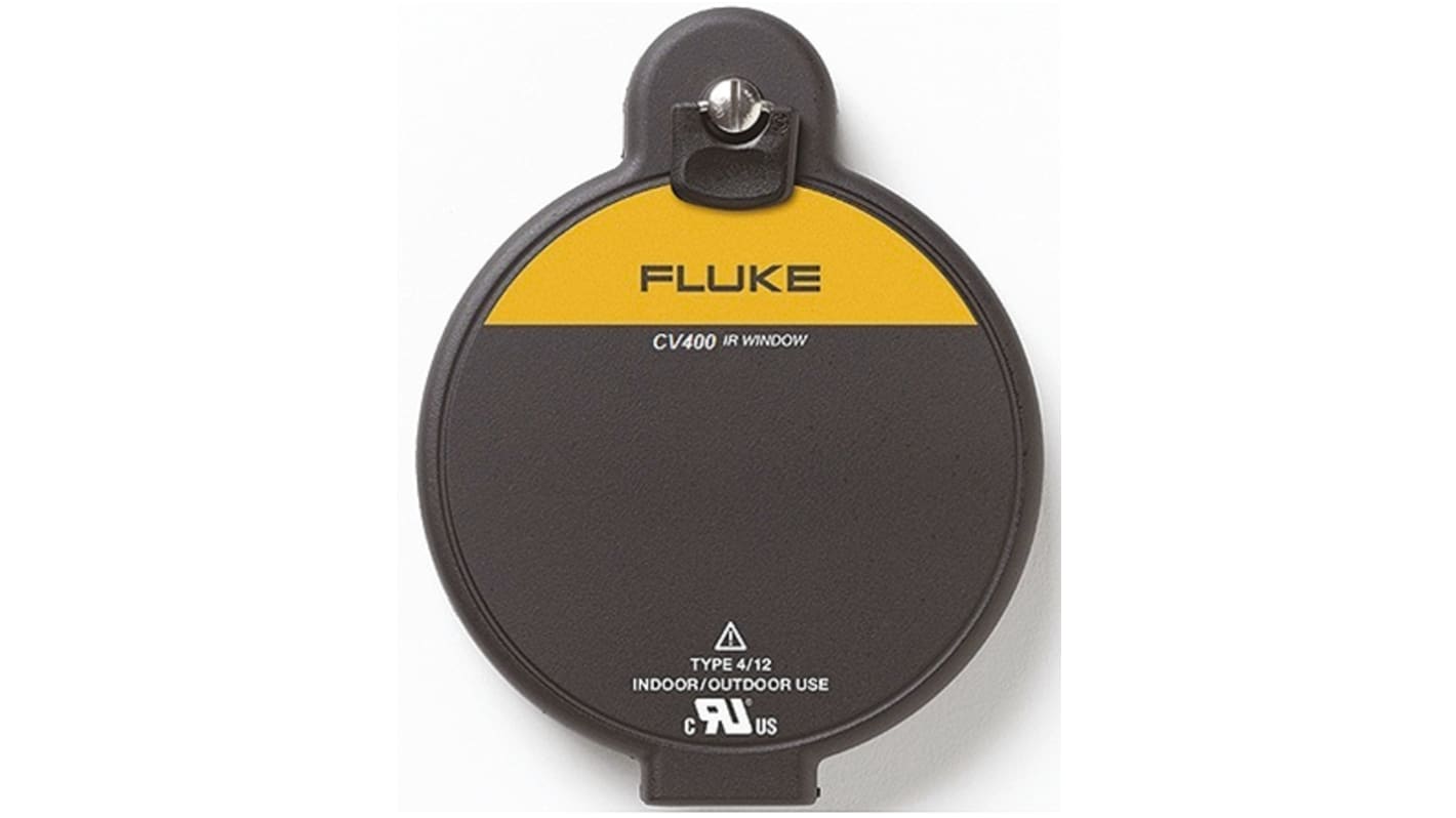Fluke Black Aluminium, Zinc IP67 Inspection Window for use with NEMA 12 Enclosure, NEMA 4 Enclosure