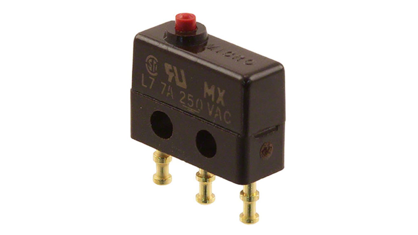 Microinterruttore, Honeywell, SP-CO, 7 A a 250 V ca, A saldare
