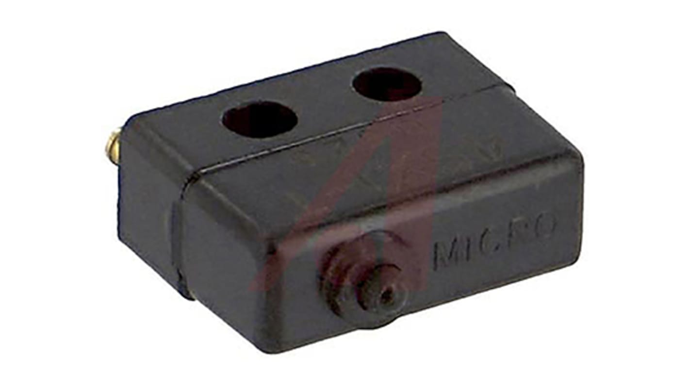 Honeywell Pin Plunger Micro Switch, Solder Terminal, 7 A @ 250 V ac, SP-CO