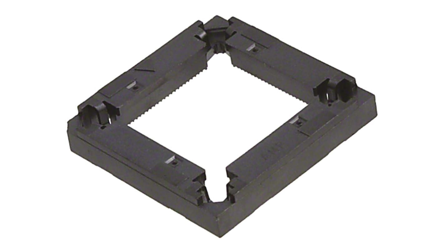 TE Connectivity 0.64mm Pitch 100 Way PLCC Socket