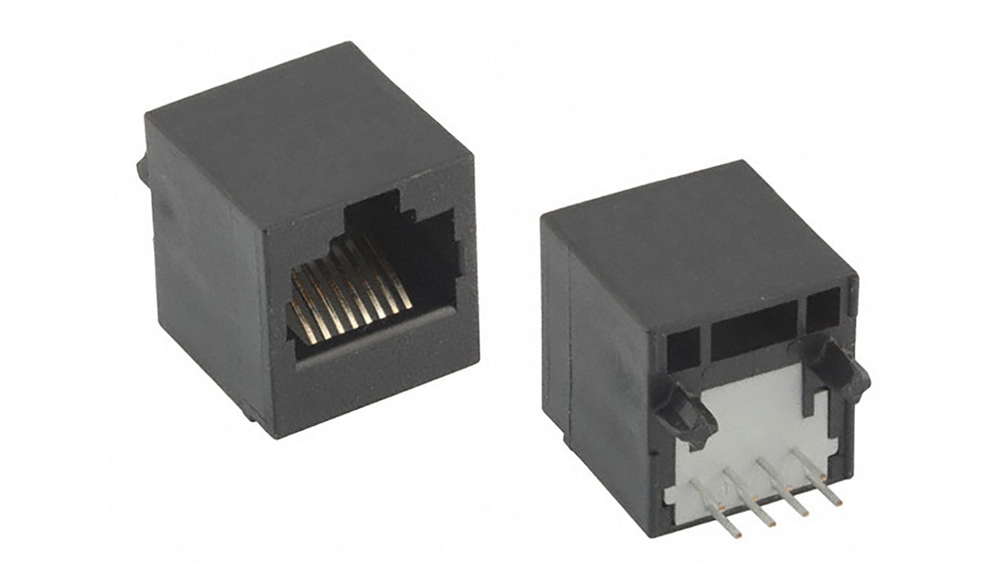 TE Connectivity 5558397 Series Female RJ45 Socket, PCB Mount, Cat5