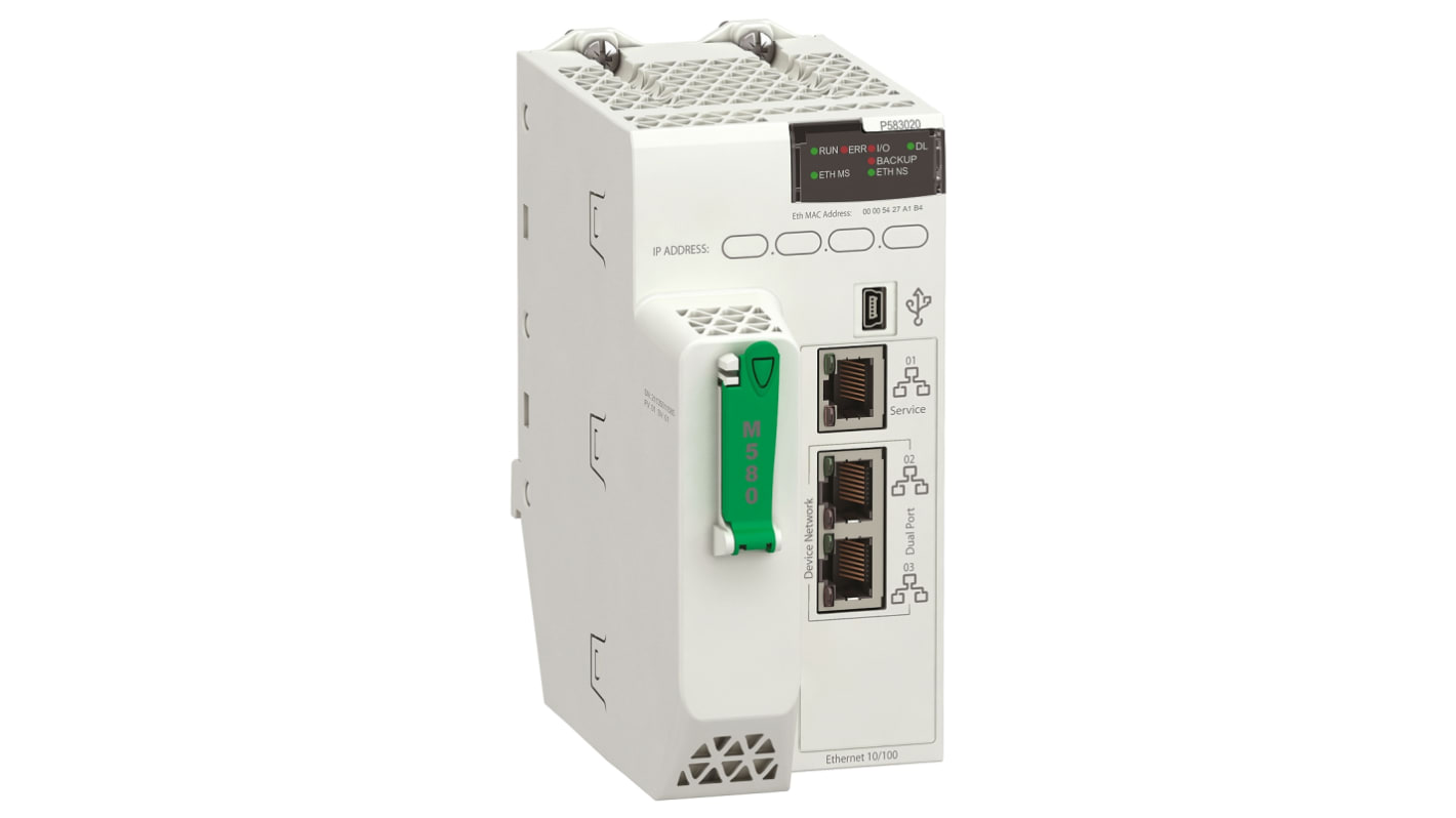 Rs-Online CPU PLC Schneider Electric Modicon M580 3072 I/O 24 V c.c