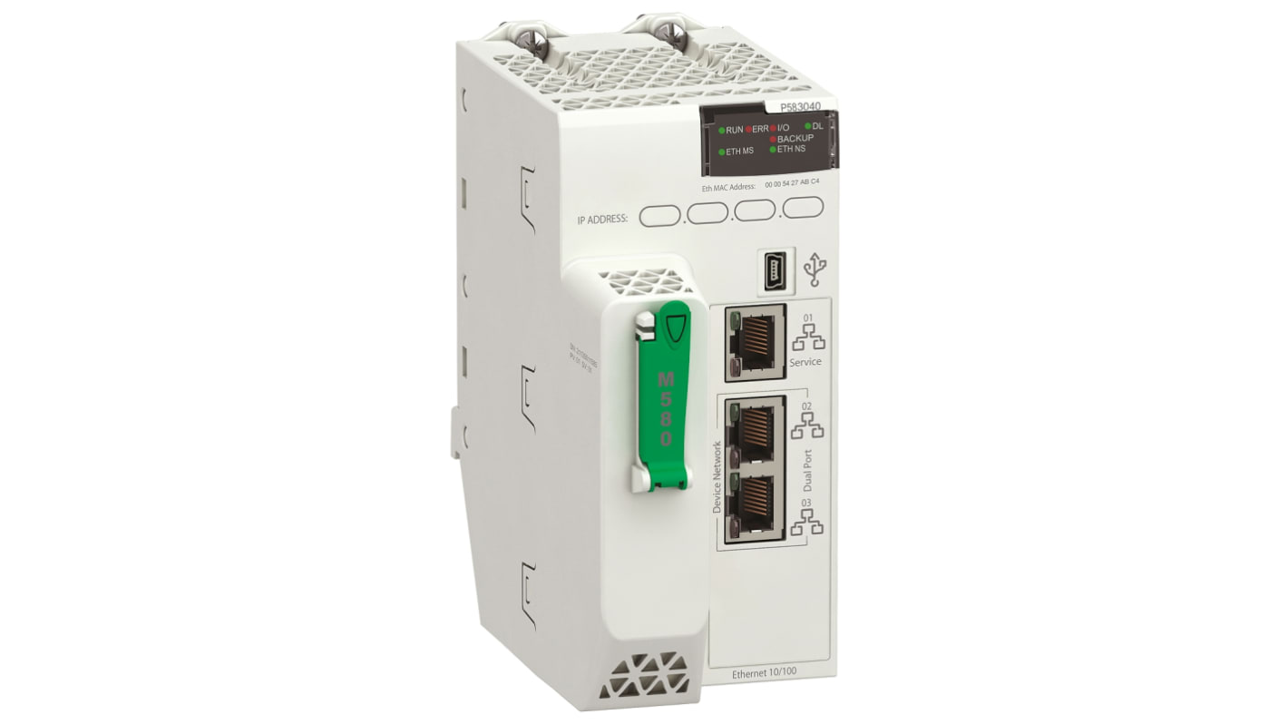 Rs-Online CPU PLC Schneider Electric Modicon M580 3072 I/O 24 V c.c