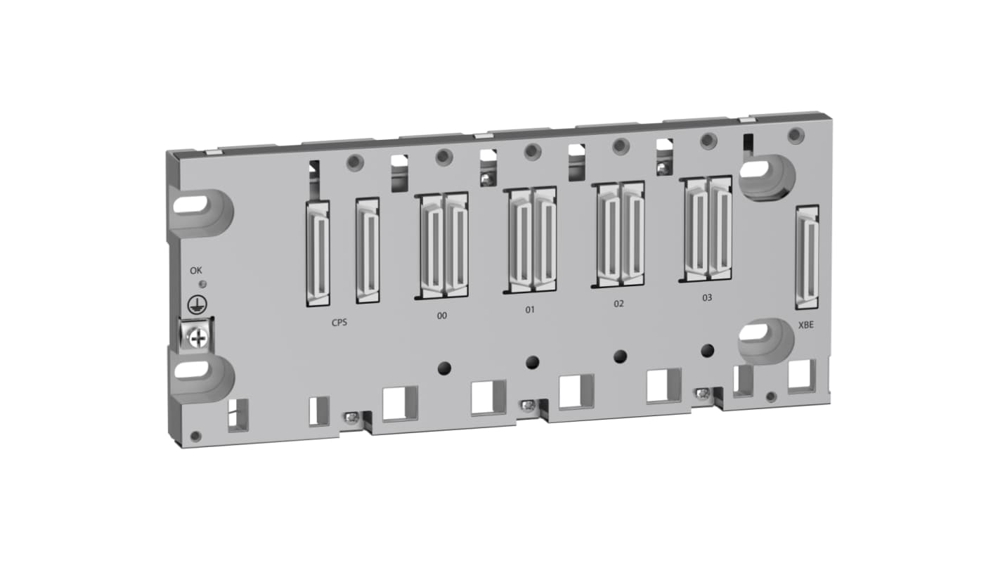 Schneider Electric BMEXBP Series Backplane for Use with BMEP58 Processor, BMXCPS Power Supply, I/O Module, Specific