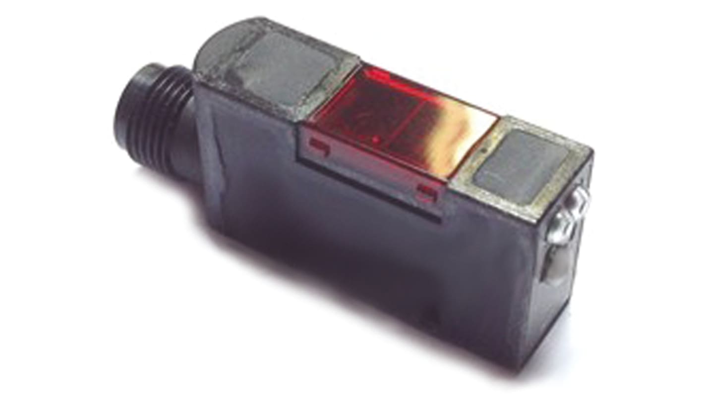Omron Diffuse Photoelectric Sensor, Block Sensor, 100 mm Detection Range