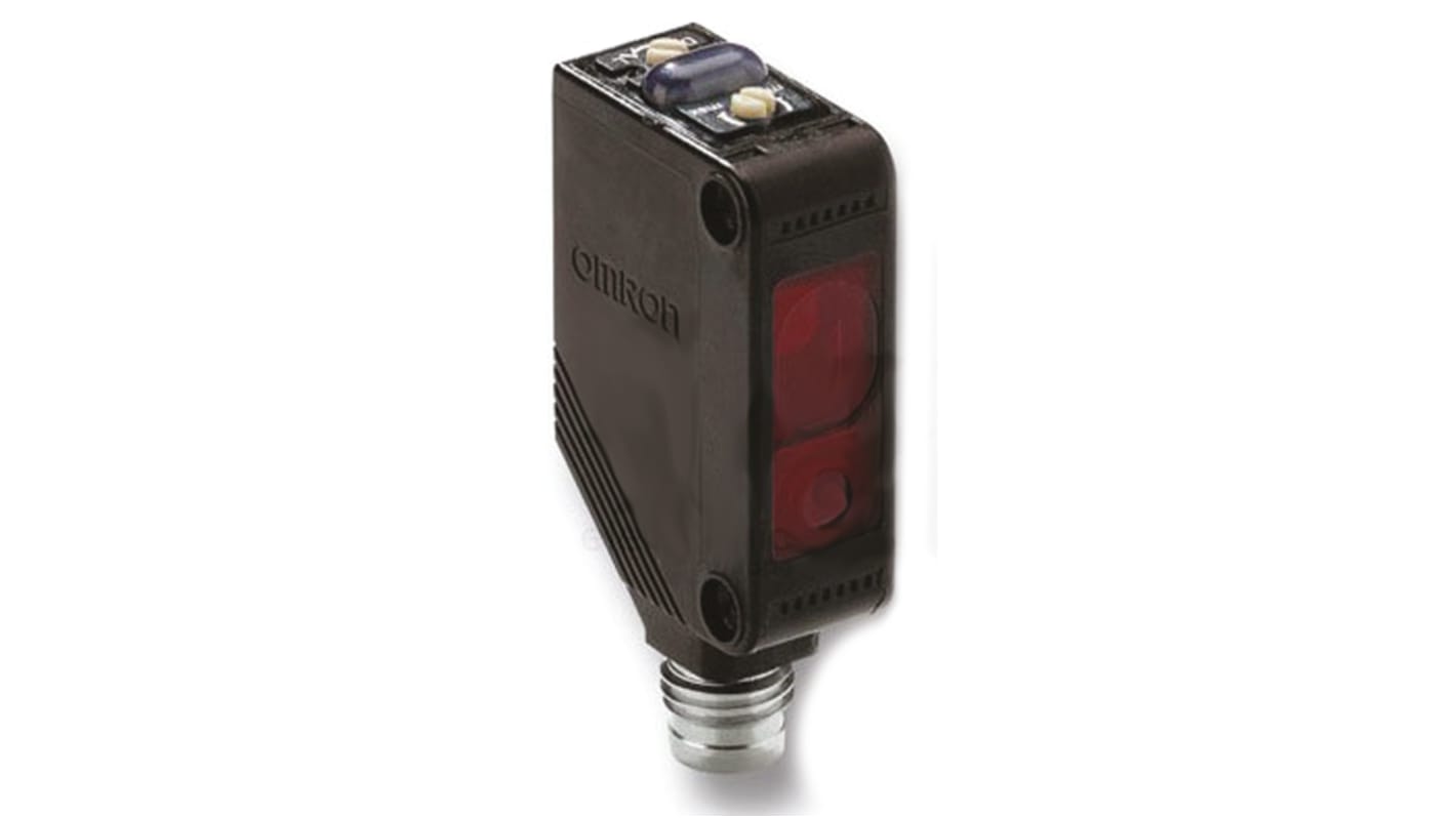 Rs-Online Sensore fotoelettrico Rettangolare Omron a diffusione rilevamento 5 mm → 100 mm uscita NPN