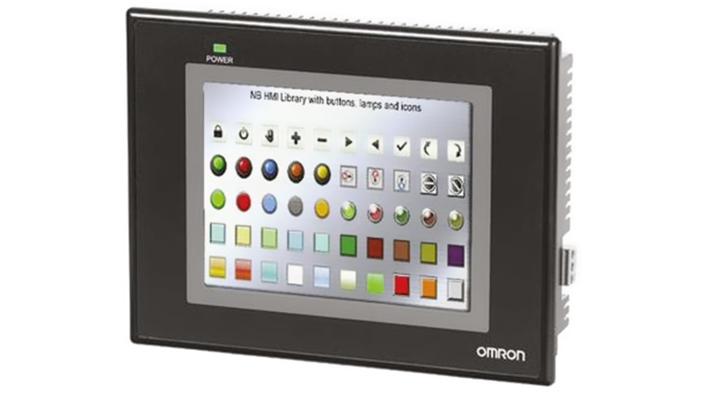 Omron NB Series Touch Screen HMI - 5.6 in, TFT LCD Display, 320 x 234pixels