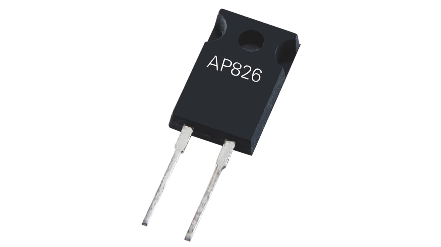 Arcol 厚膜电阻, 100kΩ, 25W, ±1%容差, ±50ppm/°C, TO-220, AP826系列