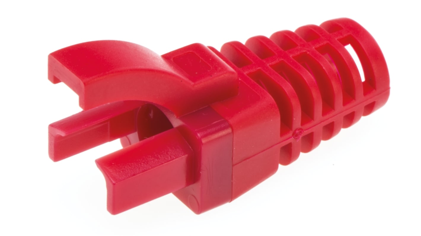 RJ45 Strain Relief Boot - Red