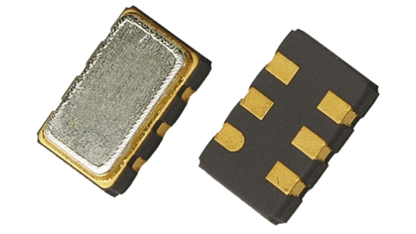 onsemi MEMS Oscillator, 6-Pin CLCC NBXSBA010LN