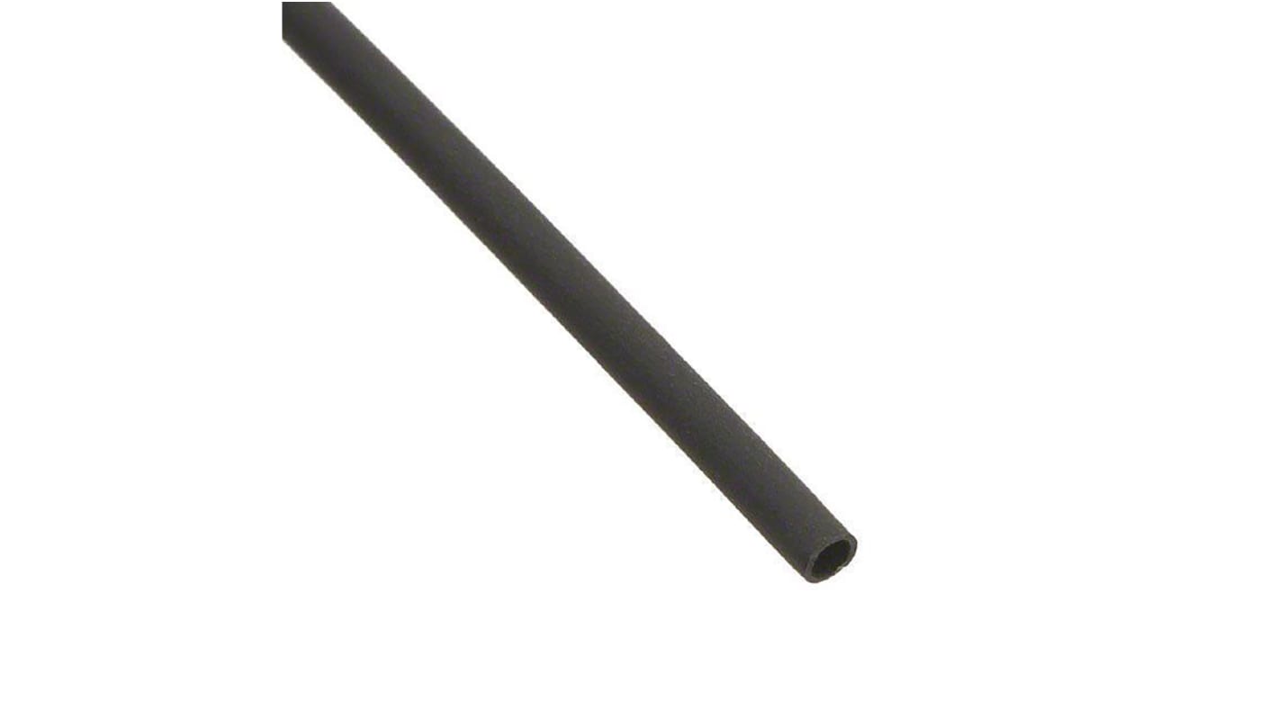 Guaina termorestringente Alpha Wire Ø 2.3mm, col. Nero, restringimento 2:1, L. 152m