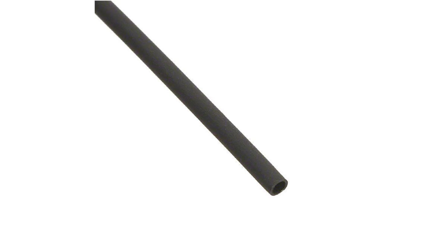 Alpha Wire Heat Shrink Tubing, Black 2.3mm Sleeve Dia. x 152m Length 2:1 Ratio, FIT Shrink Tubing Series