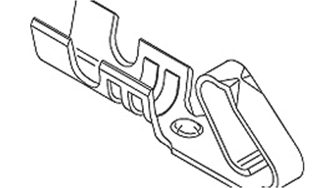 Molex Mini KK Crimp-Anschlussklemme für KK 254- und KK-Steckverbindergehäuse, Buchse, 0.08mm² / 0.35mm², Zinn