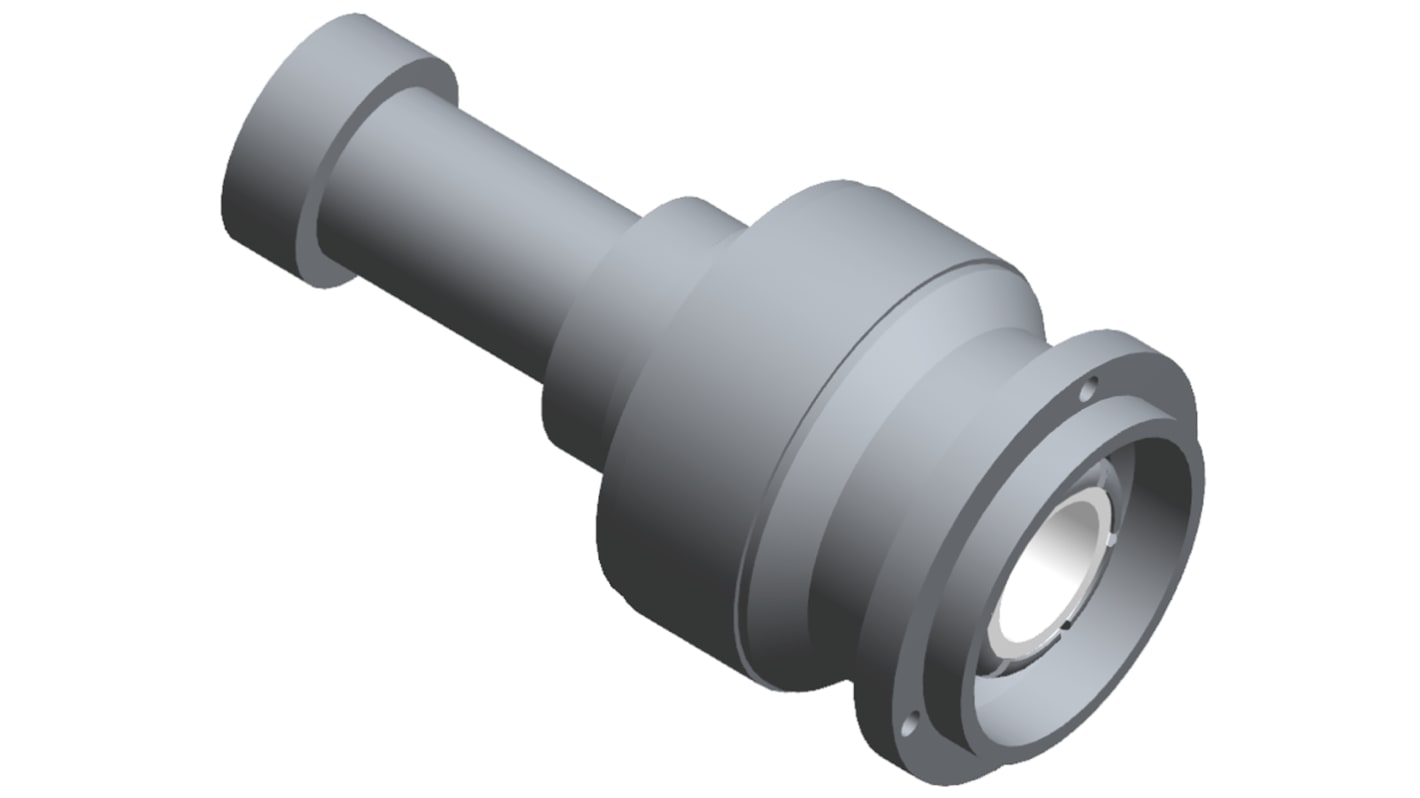 TE Connectivity, Plug Cable Mount, 50Ω, Crimp Termination, Straight Body