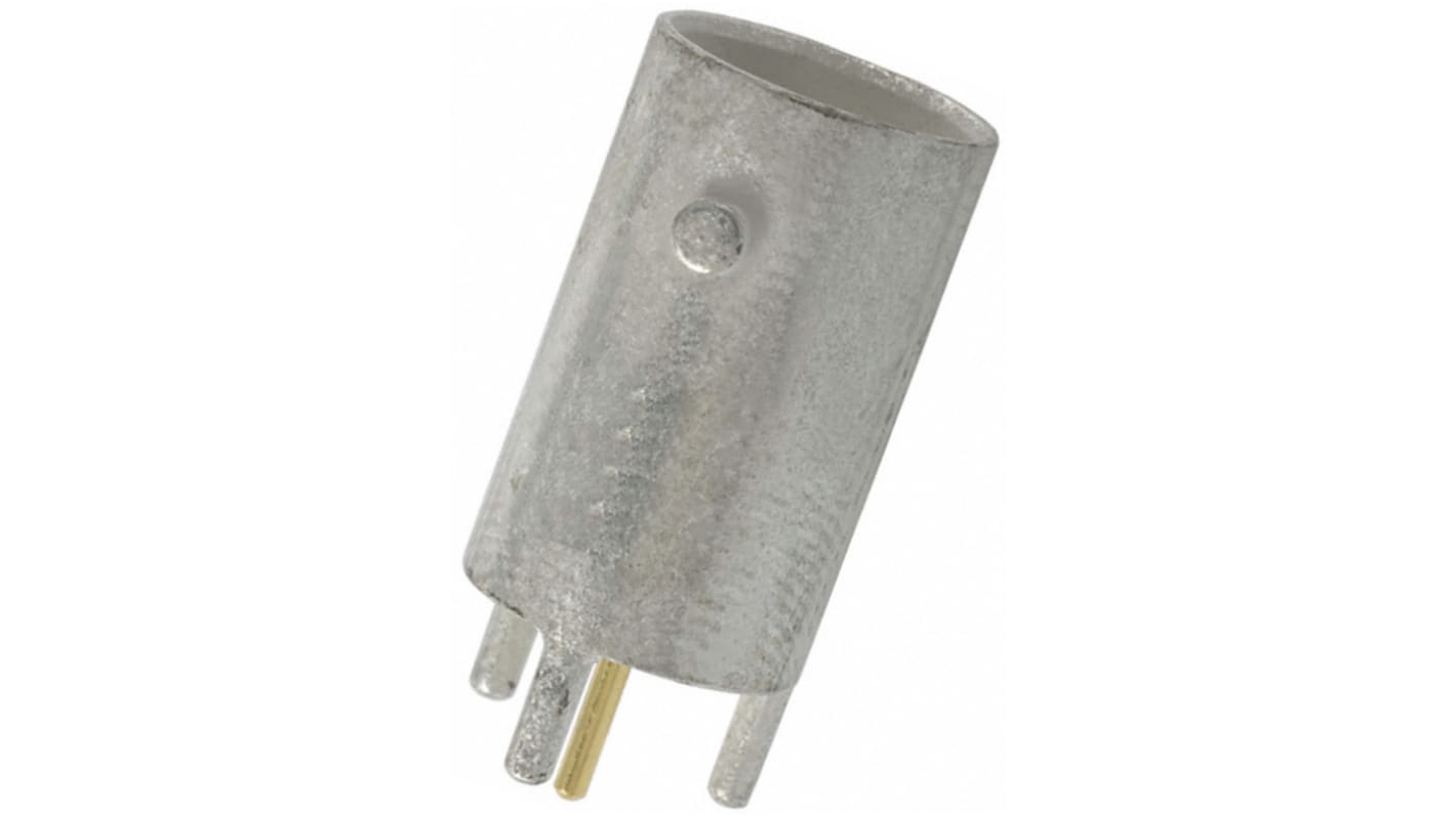 TE Connectivity BNC Series, Jack PCB Mount BNC Connector, 50Ω, Through Hole Termination, Straight Body