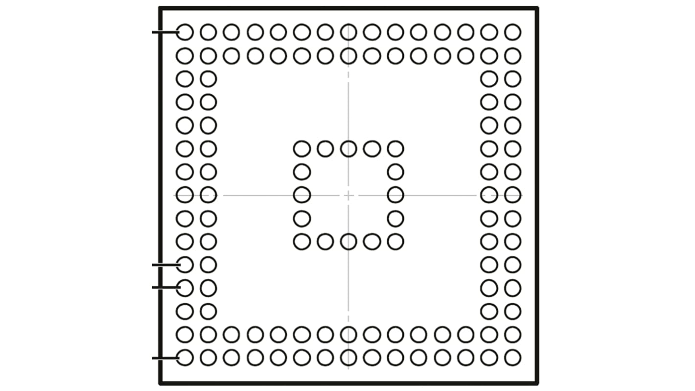 Układ interfejsów analogowych, 120-Pin , BGA, Montaż powierzchniowy